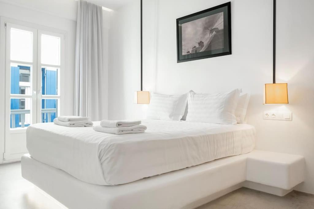 Luxury Apartment Center Of Mykonos Town - Sleeps 4 ภายนอก รูปภาพ